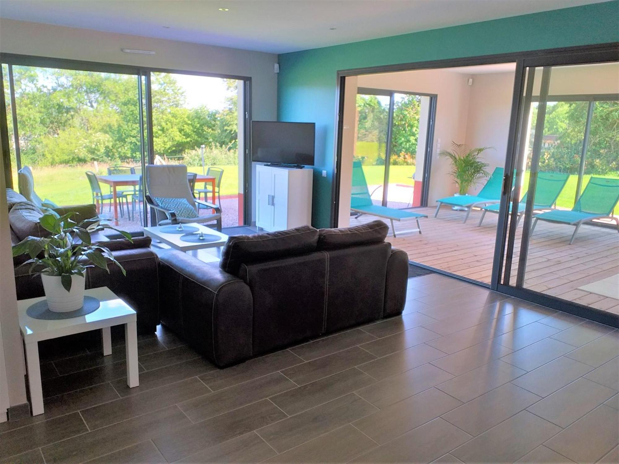 Piscine intérieure privée chauffée toute l'année à 29 Quiévrecourt Exterior foto